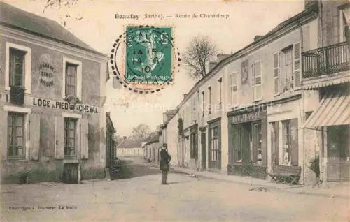 AK / Ansichtskarte Beaufay LE MANS 72 Sarthe Route de Chanteloup