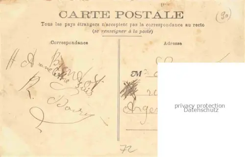 AK / Ansichtskarte Beaufay LE MANS 72 Sarthe Route de Chanteloup