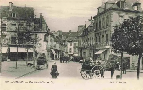 AK / Ansichtskarte MAMERS 72 Sarthe Rue Gambetta
