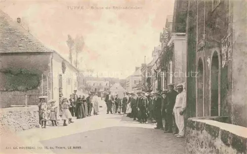 AK / Ansichtskarte Tuffe MAMERS 72 Sarthe Route de Boesse-le-Sec