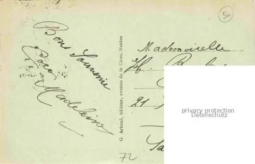 AK / Ansichtskarte MAMERS 72 Sarthe Rue Nationale