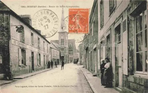 AK / Ansichtskarte Bernay-en-Champagne 72 Sarthe Route de Saint-Symphorien