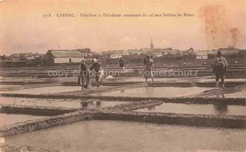AK / Ansichtskarte Carnac -Ville Lorient 56 Morbihan Salzgewinnen 