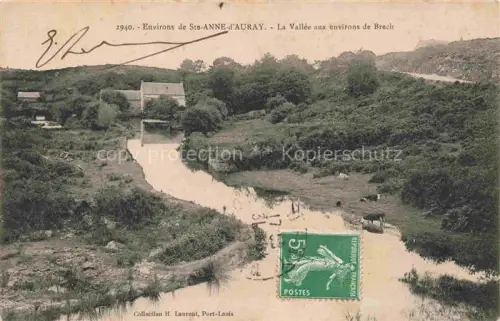 AK / Ansichtskarte Ste-Anne-d Auray LORIENT 56 Morbihan La Vallee aux environs de Brech