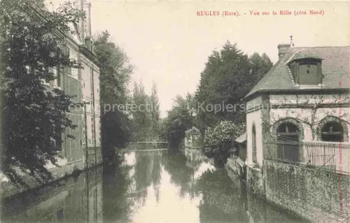 AK / Ansichtskarte Rugles Rubles Evreux 27 Eure Vue sur la Rille Nord