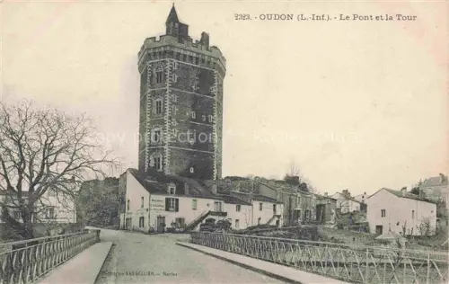 AK / Ansichtskarte Oudon Ancenis 44 Loire-Atlantique Pont Tour