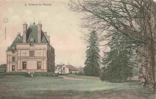 AK / Ansichtskarte Vibraye MAMERS 72 Sarthe Schloss