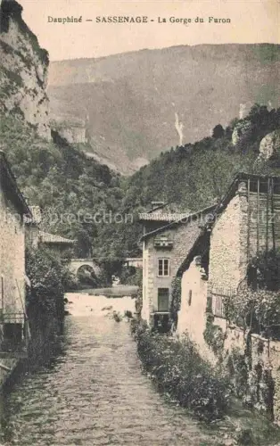 AK / Ansichtskarte Sassenage GRENOBLE 38 Isere La Gorge du Furon