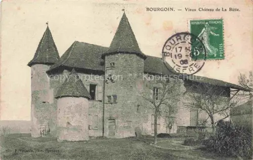 AK / Ansichtskarte Bourgoin-Jallieu La Tour-du-Pin 38 Isere Vieux Chateau de La Batie