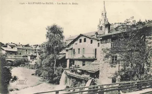 AK / Ansichtskarte Allevard-les-Bains GRENOBLE 38 Isere Les Bords du Breda