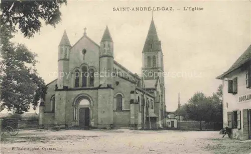 AK / Ansichtskarte Saint-Andre-le-Gaz Eglise