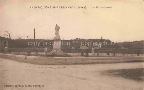 AK / Ansichtskarte Saint-Quentin-Fallavier La Tour-du-Pin 38 Isere Le Monument