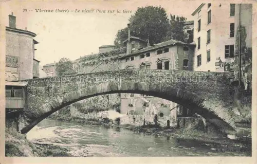 AK / Ansichtskarte VIENNE  Vienne-sur-le-Rhone 38 Isere Le vieux Pont sur la Gere