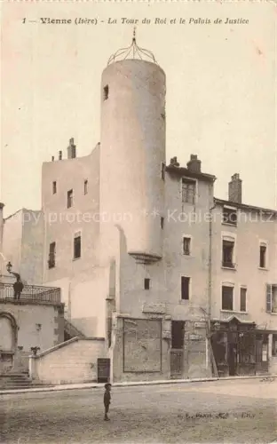 AK / Ansichtskarte VIENNE  Vienne-sur-le-Rhone 38 Isere La Tour du Roi et le Palais de Justice