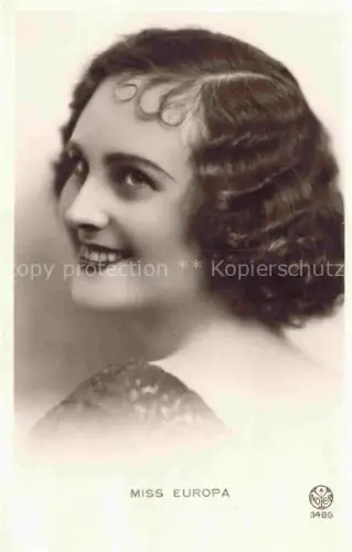 AK / Ansichtskarte Foto Noyer A Paris Nr. 3486 Miss Europa 