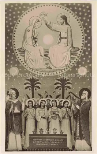 AK / Ansichtskarte Jesus Christus Christentum Beuron Hochaltarbild Klosterkirche 