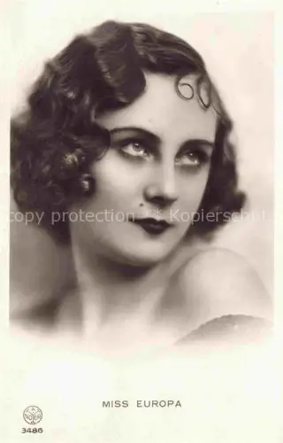 AK / Ansichtskarte Foto Noyer A Paris Nr. 3486 Miss Europa