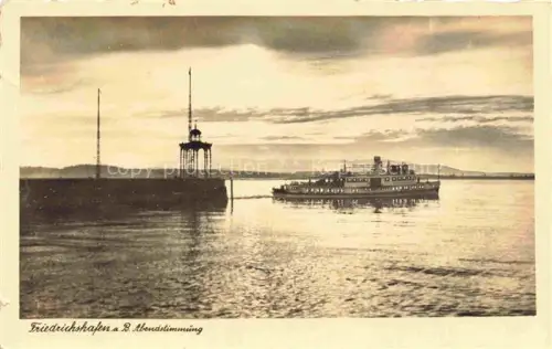 AK / Ansichtskarte Schiffe Binnenschifffahrt Friedrichshafen Abstimmung 