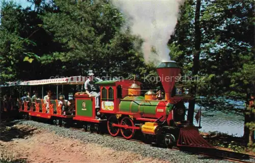 AK / Ansichtskarte Kleinbahn Liliputbahn Eisenbahn-- Railroad Turtle Back Zoo Orange New Jersey USA 