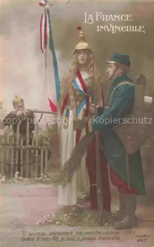 AK / Ansichtskarte Foto JK Nr. 9407 Soldaten la France 