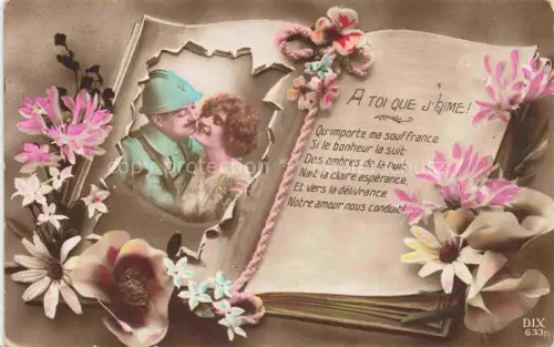 AK / Ansichtskarte Foto DIX Paris Nr. 633/5 Soldat 