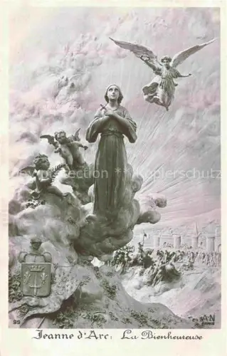 AK / Ansichtskarte Foto AN Paris (Noyer) Nr. 99 Jeanne d'Arc Engel 