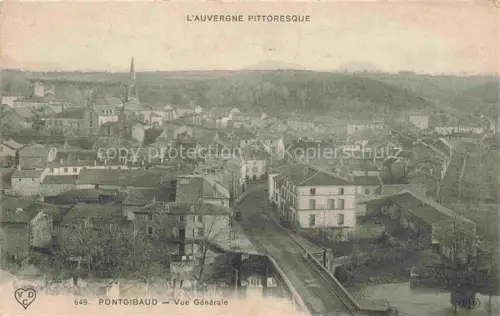 AK / Ansichtskarte Pontgibaud RIOM 63 Puy-de-Dome Vue générale
