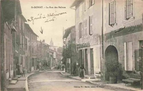 AK / Ansichtskarte St-Donat IssOIRE 63 Puy-de-Dome Rue des Balmes