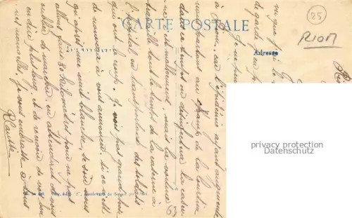 AK / Ansichtskarte RIOM 63 Puy-de-Dome Caserne d'Anterroche