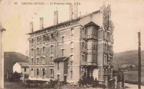 AK / Ansichtskarte Chatel-Guyon Chatelguyon 63 Puy-de-Dome Le Printania Hôtel