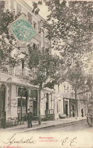 AK / Ansichtskarte Chatelguyon Chatel-Guyon 63 Puy-de-Dome Hôtel au centre