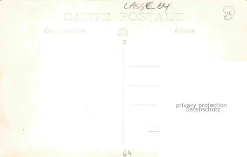 AK / Ansichtskarte Lasse BAYONNE 64 Pyrenees-Atlantiques Vue d'ensemble et l'église