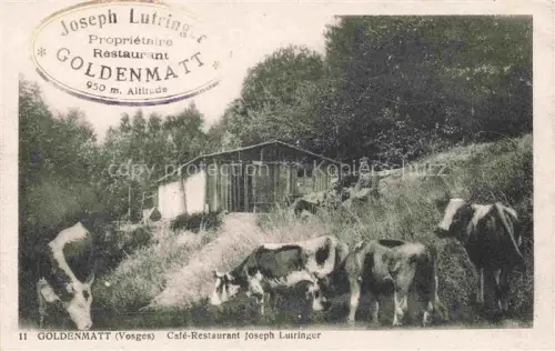 AK / Ansichtskarte Goldenmatt Gebweiler Guebwiler 68 Haut-Rhin Alsace Café Restaurant Joseph Lutringer