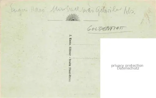 AK / Ansichtskarte Goldenmatt Gebweiler Guebwiler 68 Haut-Rhin Alsace Café Restaurant Joseph Lutringer