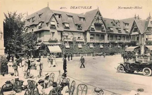 AK / Ansichtskarte DEAUVILLE-SUR-MER Lisieux 14 Calvados Normandy Hôtel Café Restaurant