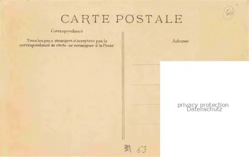 AK / Ansichtskarte Latour-d Auvergne 63 Puy-de-Dome Eglise et le vieux château