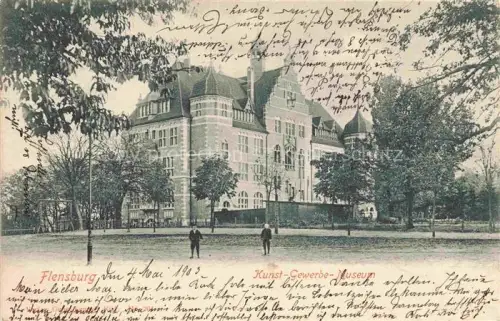 AK / Ansichtskarte FLENSBURG  Flensborg Schleswig-Holstein Kunst-Gewerbe-Museum
