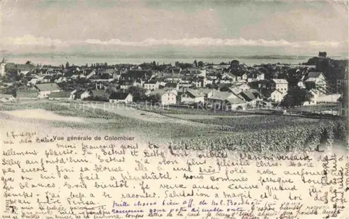 AK / Ansichtskarte Colombier  BOUDRY NE Vue générale