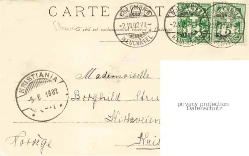 AK / Ansichtskarte Colombier  BOUDRY NE Vue générale