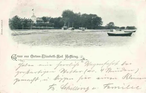 AK / Ansichtskarte HAFFKRUG SCHARBEUTZ Ostseebad Ostsee-Elisabeth-Bad Strand