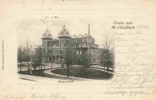 AK / Ansichtskarte MoeNCHENGLADBACH NRW Badeanstalt