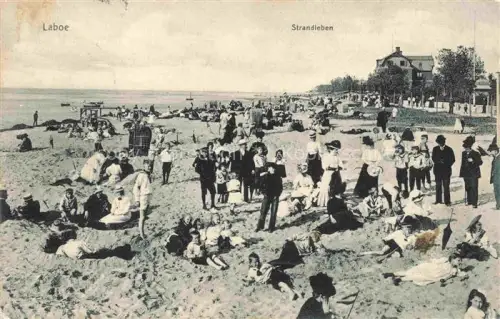 AK / Ansichtskarte LABOE Ostseebad Strandleben