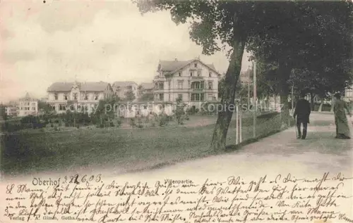 AK / Ansichtskarte Oberhof  Thueringen Villenpartie