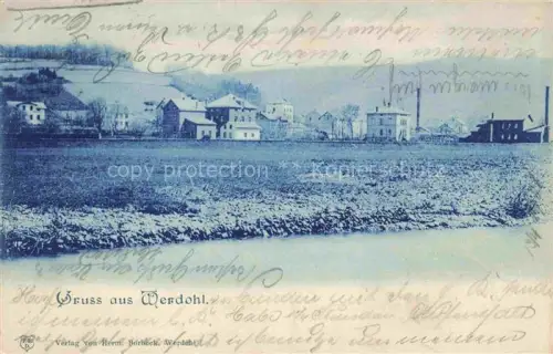 AK / Ansichtskarte Werdohl NRW Teilansicht