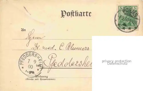 AK / Ansichtskarte WORMS Rhein Stadtpanorama