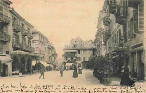 AK / Ansichtskarte AIX-LES-BAINS Chambery 73 Savoie Place Carnot