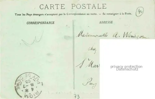 AK / Ansichtskarte AIX-LES-BAINS Chambery 73 Savoie Rue du Casino Entrée du Grand Cercle