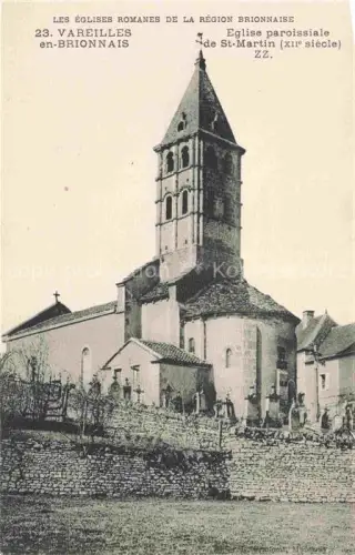AK / Ansichtskarte Vareilles-en-Brionnais CHAROLLES 71 Saone-et-Loire Eglise paroissiale de St. Martin