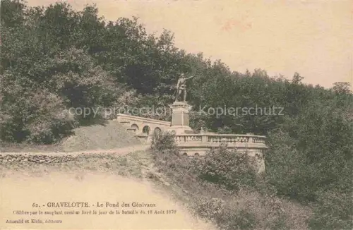 AK / Ansichtskarte Gravelotte METZ 57 Moselle Fond des Genivaux