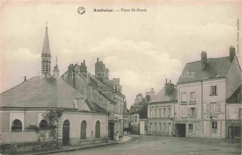 AK / Ansichtskarte Amboise TOURS 37 Indre-et-Loire Place St. Denis